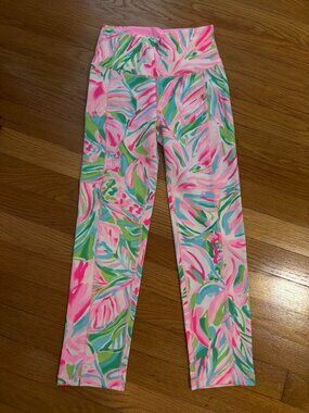 Lilly Pulitzer Luxletic Floral High Rise Leggings XXS